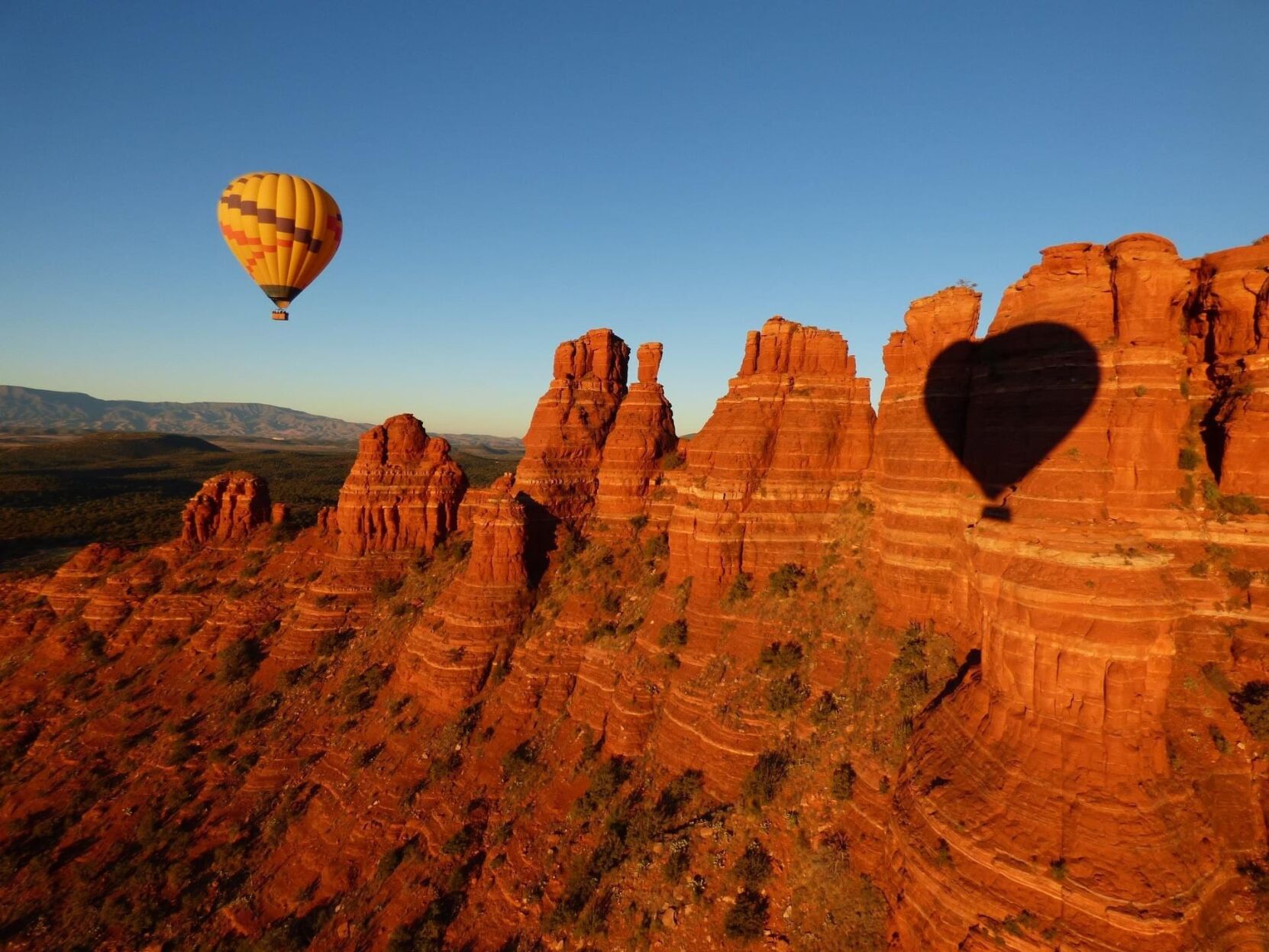 Balloon over Sedona